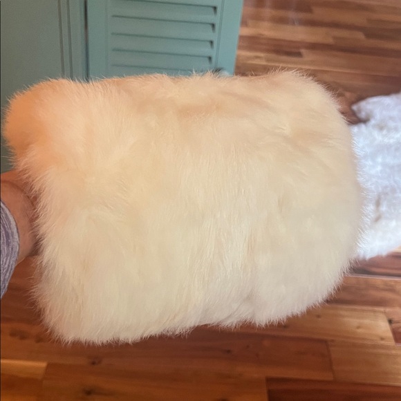 Vintage Mink Muff Fur Bridal Wedding Hand Warmer - Picture 2 of 6